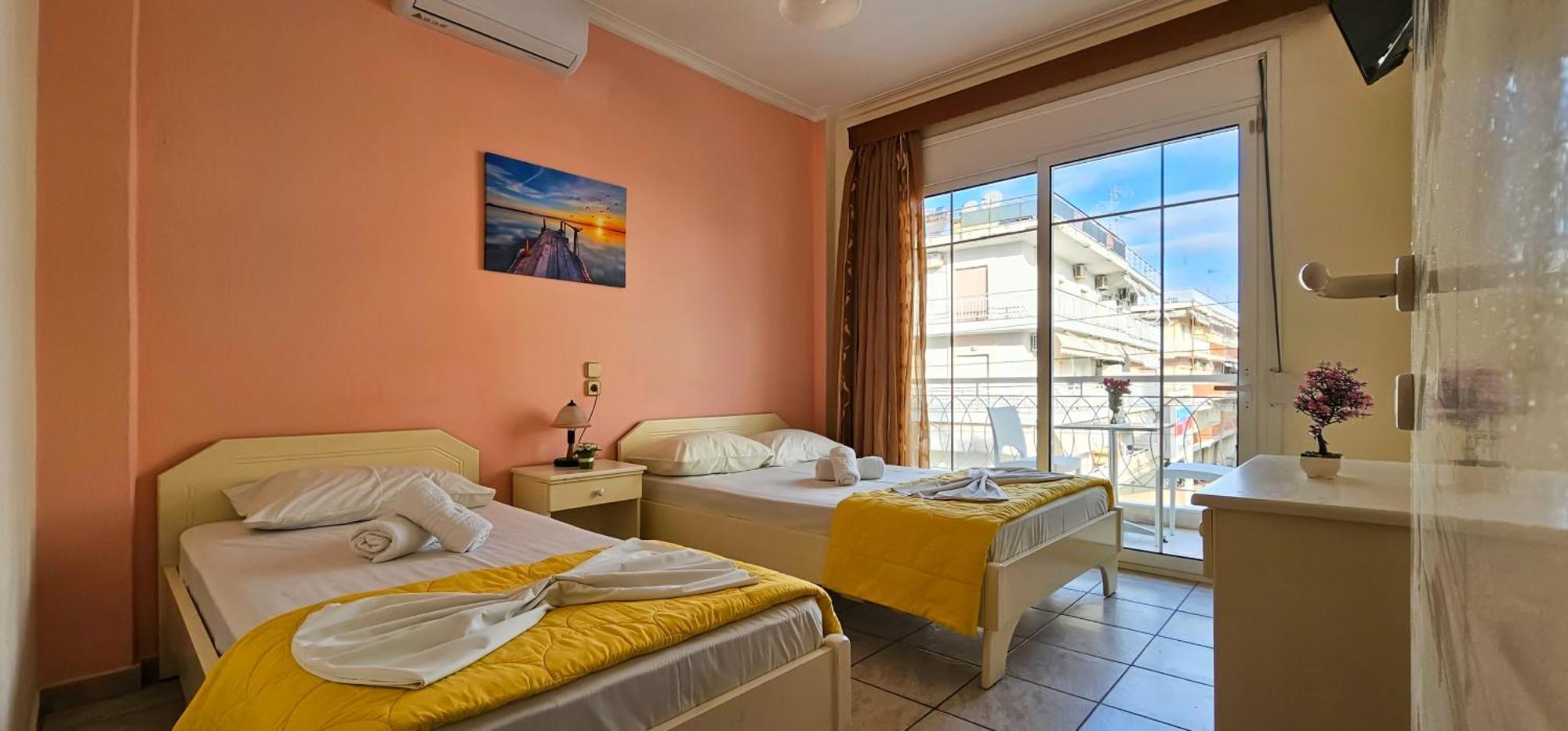 Hotel Chariclia Paralía Esterno foto
